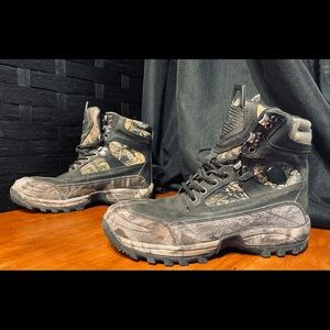 Mossy Oak Men’s Boots. Leather upper. Size 10.5
